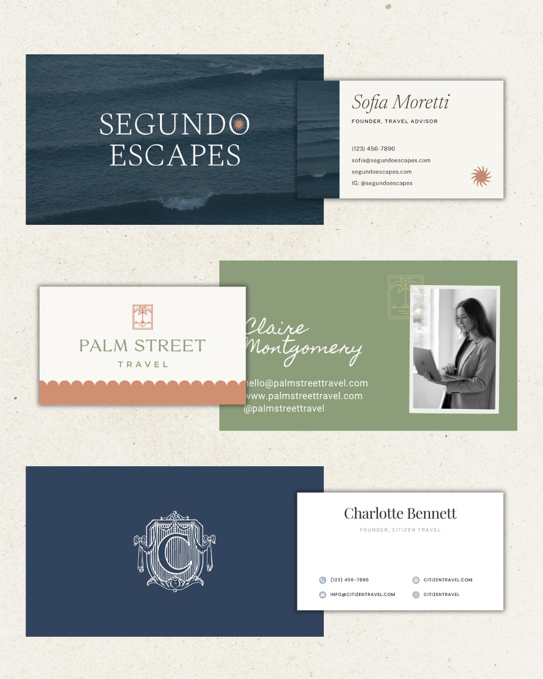 Smeuse Business Card Templates Preview