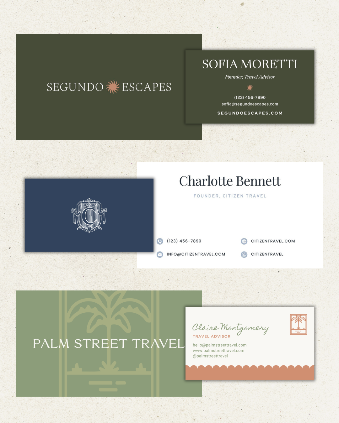 Smeuse Business Card Templates Preview