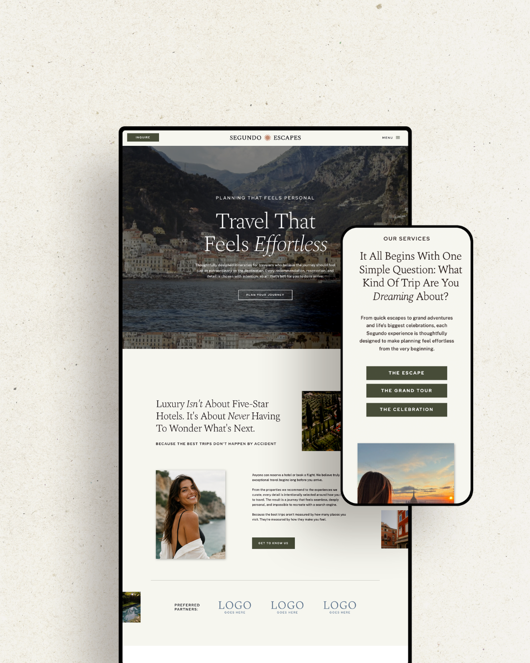 Segundo Showit Website Template